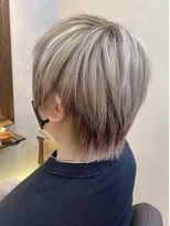 シェルビー 新宿(SHELBe)&nbsp;デザインカラー×アッシュベージュ[新宿/ヘッドスパ/白髪染め]