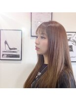 ヘアデザイン ルピナス(HAIR DESIGN Lupinus)&nbsp;艶感あるピンクブラウン