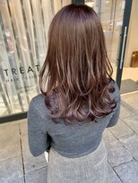 トリート 海浜幕張店(TREAT)&nbsp;ミディアムレイヤー×ラベンダーベージュ