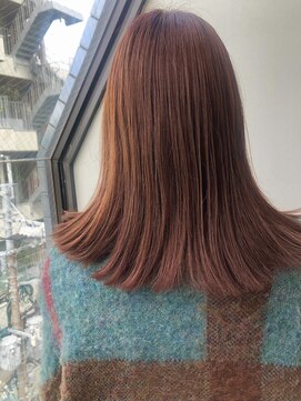 レイ(Lei) 【orange beige】ブリーチ無し