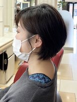 ヘアークリアー 春日部&nbsp;大人可愛いハンサムショート/耳にかけてもgood◎/30代40代50代