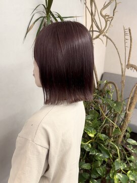 ヴィフ 大船(VIF) 切りっぱなしボブ外ハネ大船駅鎌倉ハイトーンケアブリーチ