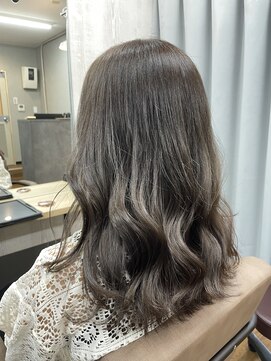テーラヘアー ユーカリが丘店(TELA HAIR) ブリーチなしグレージュ【TELAHAIRユーカリが丘】