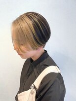 ヘアーラニッシュ 船橋店(hair Lanish) メンズライク/ハンサムショート/ツートンカラー