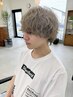 【学割U24】【平日限定】メンズカット＋1ブリーチONカラー