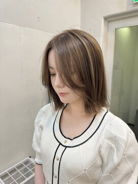 ファルベ(Farbe) 髪質改善/セミディ/シアーカラー/ダークアッシュ/魅力倍増カール