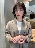 イメチェン 前髪 ボブ 大人ボブ 似合わせカット 外ハネボブ