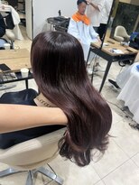 ヘアープレイス ヴィブ(hair place VIVE) 深みのあるチェリーカラー