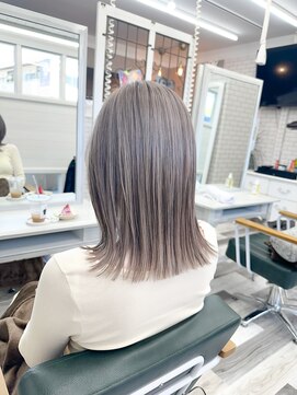ヘアデザインカーム(hair design calm) 透明感全開グレージュ！！