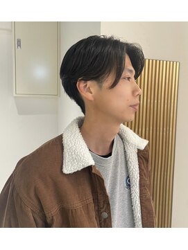 ムーン バイ ケンジ(moon by KENJE) 【takumi】フェザーパーマ×センターパート