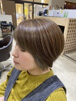 デザイニングヘアードゥ(designing hair Deux)&nbsp;レディースフェイスフレーミングショートボブ　【ショートボブ】