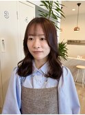 ダブルカラーで作るラベンダーブラウン◎