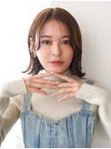外ハネボブ×シースルーバング