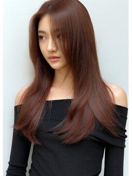 ケア 神戸(CARE) ピンクパープルカラー/髪質改善/ブリーチなしダブルカラー