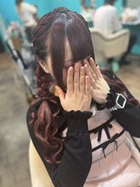 リエラ 新宿(RIERA)&nbsp;髪リボンツインテール