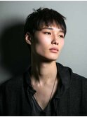 フェザーショート/刈り上げショート/ニュアンスデザイン/メンズ