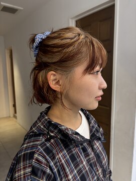 ナループロアツム(Nalu pu loa Tsum) ルーツカラー/ブラウンベージュ/デザインカラー