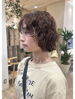 トリッカ 銀座(tricca)&nbsp;ボブ/パーマ/ニュアンスパーマ/レイヤーカット/簡単スタイリング
