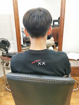 プリバート メンズツーブロックカット