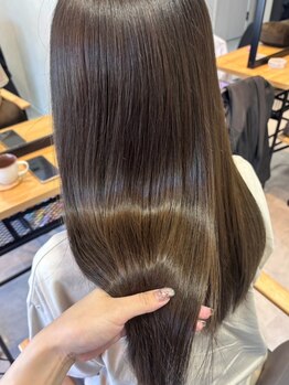 ヴィセイン 守山(VIsane)の写真/《髪質改善》一人ひとりの髪のダメージに合わせてご提案！髪の芯から潤い、艶髪に♪