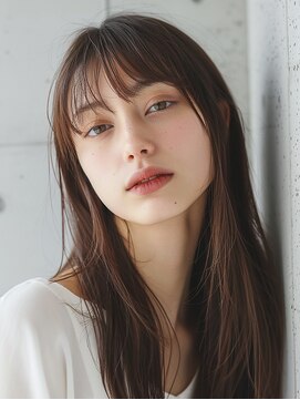 フィット ヒュー 千葉(fit hue) 黒髪/オリーブグレー/ココアベージュ/小顔/クラゲヘアー【千葉】