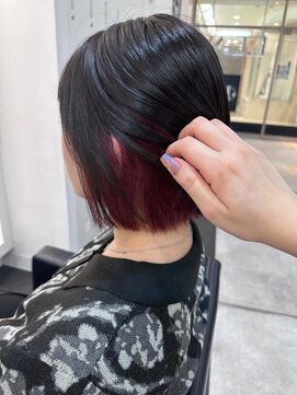 レム 仙台店(L.E.M) インナーカラーピンク