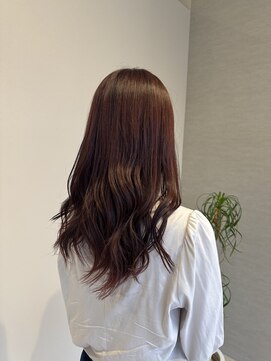 大人韓国ヘア◎ブリーチなしダブルカラー冬のモカグレージュ