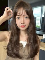 コルソ バイ ケーツー(CORSO by k-two)&nbsp;顔まわりカット/レイヤーカット/ショコラブラウン