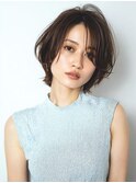 ダークパール/ナチュラルショート/ミルクブラウン