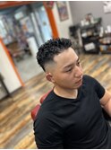 アイロンパーマ