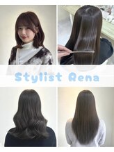 [スタイリスト   Rena] 光に当たると少し色味を感じるニュアンスカラーとヘッドスパが得意です♪