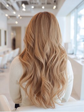 アース 天満橋店(HAIR & MAKE EARTH) 冬の透明感◎20代30代40代艶ロング明るめブラウン