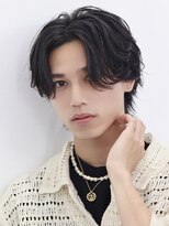 シャインセカンド 大宮(SHINE Second)&nbsp;MEN’S/リバースセンターパート/ニュアンスパーマ/大宮