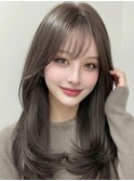 ダークアッシュブラウン小顔韓国巻きヨシンモリA12志木20代30代