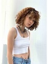 ラブ ロック Love' Lock ボブヘアのスパイラルパーマ・ハイライト・an・アン