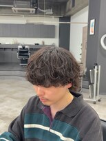 アウラ(AURA)&nbsp;シャドウパーマメンズパーマ波巻きパーマ