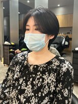 ロンドイディールバンダイ 新潟万代(Lond ideal)&nbsp;ダークアッシュハンサムショート