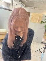 ニルバ(niLva) ブリーチダブルカラー透明感ピンクベージュ