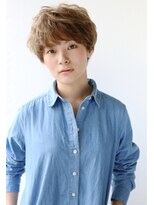 リプレイ(replay)&nbsp;ラフな質感で大人可愛いマッシュショート