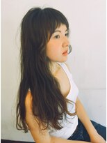 ピープル(people) 〔people〕ざっくりショートバング×ナチュラルウェーブ