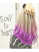 トロニー(TLONY)&nbsp;プラチナホワイト デザインカラー グラデスタイル