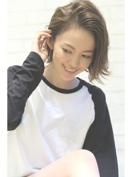 クーラ(Cura) 原宿　Cura　小川雄基】　外ハネ×かきあげ×ウェット