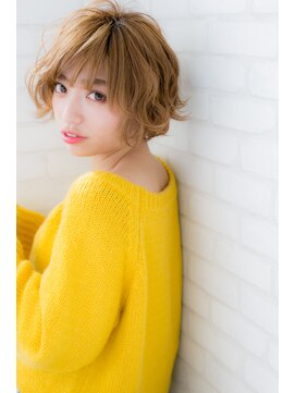 ローマ ギンザ(ROMA Ginza) 『ROMA』抜け感ラフウェーブがかわいい小顔ショートボブ