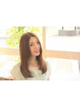 カラーをされるお客様の約7割がオーダーされるノンストレスカラーが好評です☆