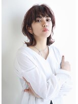 トリッカ 銀座(tricca)&nbsp;ウルフレイヤー/ニュアンスパーマ/小顔ヘア