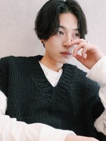 ディッセンバー 神宮前(December)&nbsp;【laundry】サイドグラデーション/センターパート/ 癖毛風パーマ