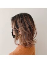 アミティー(amity) 【amity tae】大人のオレンジベージュ＊バレイヤージュ
