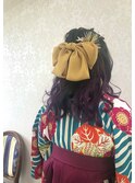 卒業式☆袴着付け＆ヘアメイク