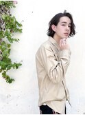 マッシュ　刈り上げ　パーマ　メンズミディアム【札幌/大通】