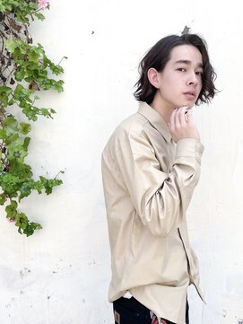 アカ(ACA) マッシュ　刈り上げ　パーマ　メンズミディアム【札幌/大通】